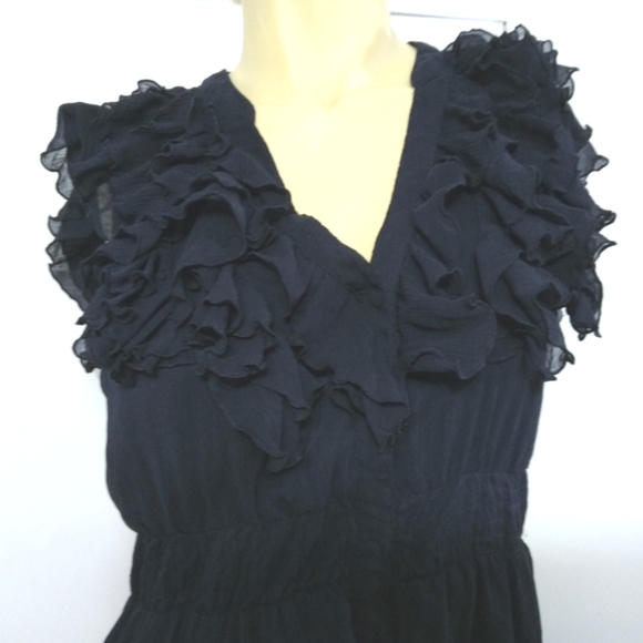 H&M Button Down Blue Dress - Picture 5 of 7